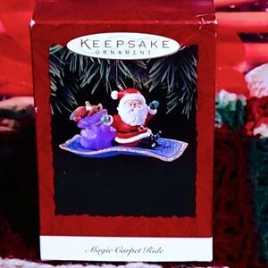Hallmark keepsake ornament (MAGIC CARPET RIDE) HANDCRAFTED DATED 1994